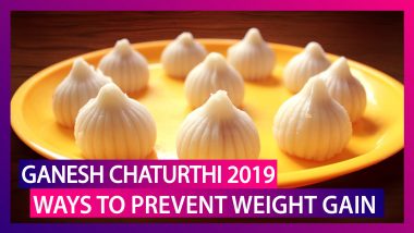 Ganesh Chaturthi 2019: Ways To Prevent Weight Gain During The Festive Celebrations