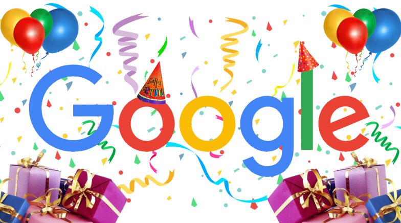 Google celebrates its 21st birthday today. 