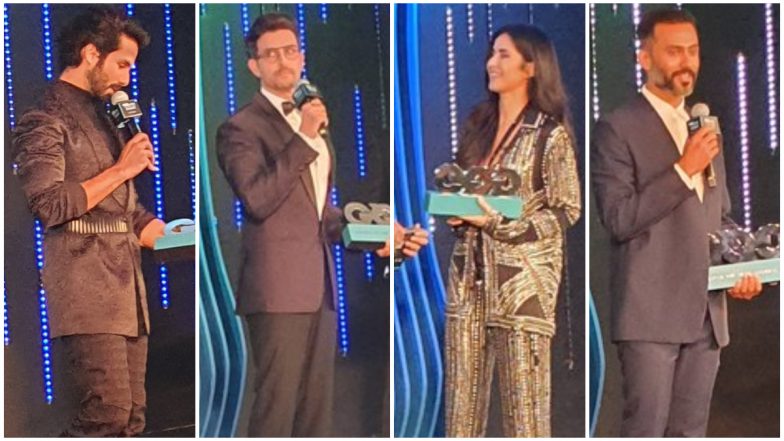 GQ Men of the Year Awards 2019 Winners List: Shahid Kapoor, Hrithik Roshan, Katrina Kaif, Anand Ahuja Win Big at the Glitzy Event (See Pics)