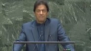 Imran Khan Goofs Up During UNGA Speech, Netizens Troll Pakistan PM on Twitter For 'President' Modi, 'Check on Google' Remarks and Exceeding Time Limit