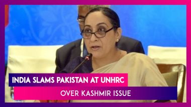 ‘Jammu & Kashmir An Internal Matter, Won’t Accept Interference’, India Tells Pakistan At UNHRC