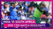 India vs South Africa, 2nd T20I: Virat Kohli & Men Beat SA by Seven Wickets