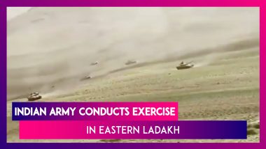 Indian Army Conducts Exercise In Eastern Ladakh In The Presence Of Northern Army Commander