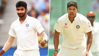 Jasprit Bumrah Sustains Minor Fracture in Lower Back, Ruled Out of India vs South Africa 2019 Test Series, Umesh Yadav Comes In As Replacement