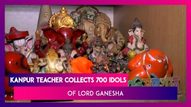 Kanpur Teacher Collects 700 Idols Of Lord Ganesha From Different Parts Of The Country