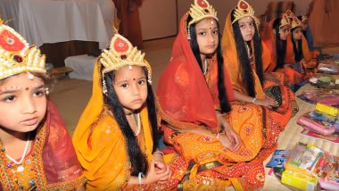 Kanya Pujan 2020 Date & Shubh Muhurat on Durga Ashtami or Maha Navami: Know the Tithi, Rituals, Significance & Ways to Perform Kanjak Puja During Navratri