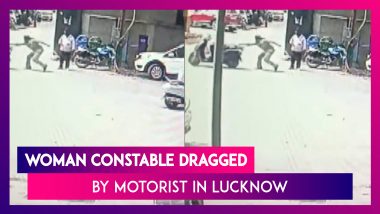 Lucknow: Motorist Drags Woman Constable After She Stops Him For Checking