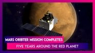 Mars Orbiter Mission (MOM) Completes Five Years Around The Red Planet
