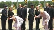 PM Narendra Modi Wins Hearts With His Humble &lsquo;Swachhta&rsquo; Gesture at Houston Airport, Twitterati Hail Him; Watch Video