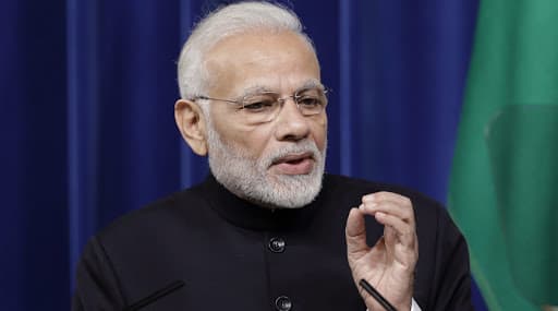 PM Narendra Modi Thanks Bill and Melinda Gates Foundation For Global Goalkeepers Goals Award 2019