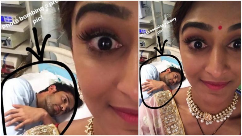 Kasautii Zindagii Kay 2 Actor Parth Samthaan Photobombs Erica Fernandes&rsquo; Selfie in the Most Hilarious Manner (View Pic)