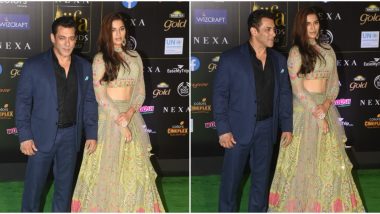 IIFA Awards 2019: Dabangg 3 Debutante Saiee Manjrekar – That’s Salman Khan’s Mystery Date on the Green Carpet! (View Pics)