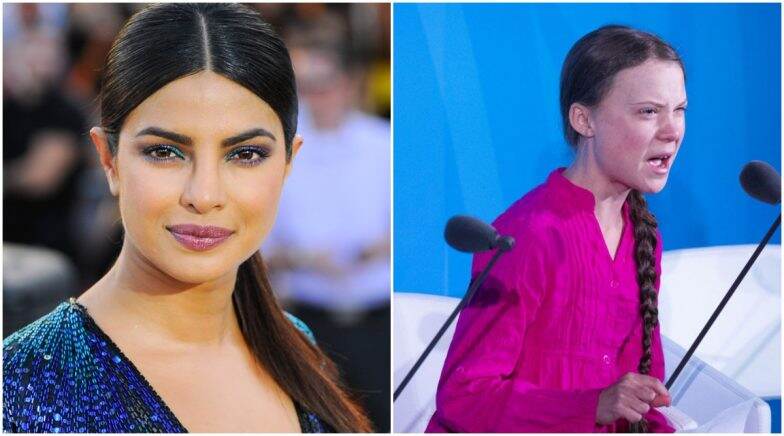 Priyanka Chopra Cheers for Greta Thunberg