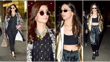 Deepika Padukone or Sonam Kapoor - Whose Airport Styling Deserves the Trophy for Being 'So Damn Gorgeous'?