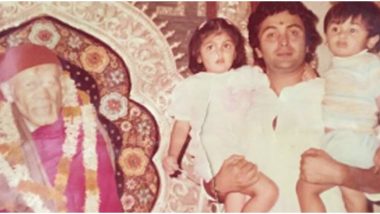 Rishi Kapoor Passes Away At 67: These Throwback Pics of the Late Bollywood Actor Will Leave You Teary-Eyed