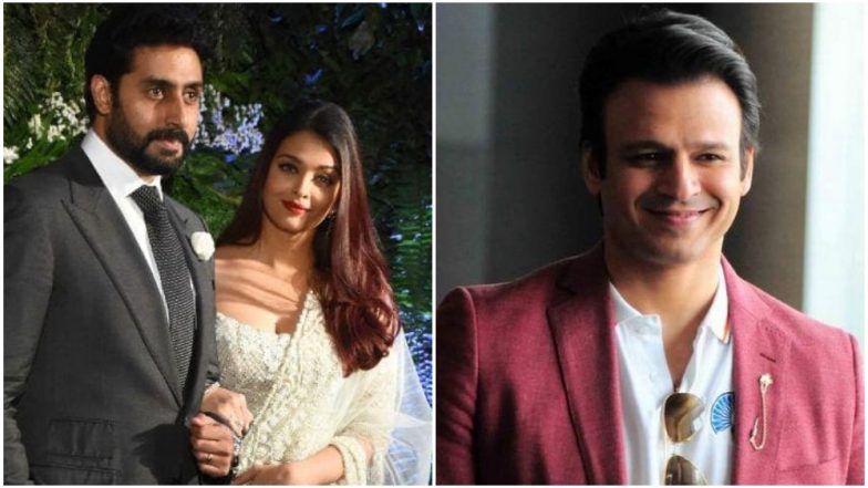 Abhishek Bachchan and Vivek Oberoi Bury the Hatchet Months After Aishwarya Rai Bachchan Meme Row (Watch Viral Video)