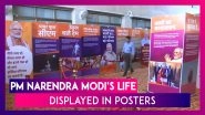 Poster Exhibition On PM Narendra Modi's Life Organised In Gandhinagar As He Turns 69