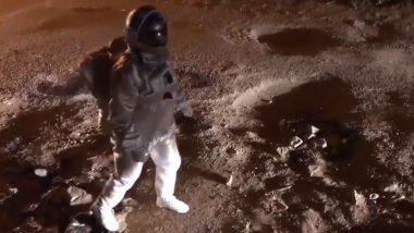 Video of Low-Cost Astronaut Training in Bengaluru Street is a Hit on Social Media, Thanks to City's Potholes