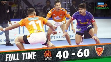 PKL 2019 Match Result: Dabang Delhi Beat Puneri Paltan 60–40 in Crucial Tie