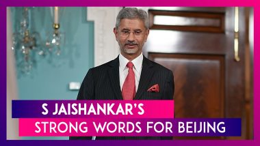 S Jaishankar’s Strong Words For Beijing: Chinese Policies Have Created Enormous Trade Deficit