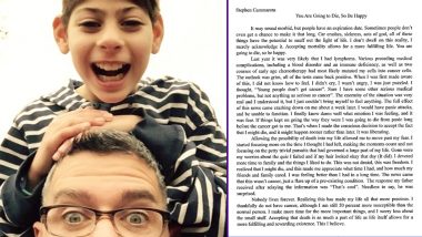 Dad Shares Dead Son's Essay Titled 'You Are Going to Die, So Be Happy' and Twitter Is Emotional