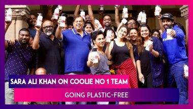 Sara Ali Khan On Coolie No 1 Team Going Plastic-Free: Little Drops Make The Mighty Ocean