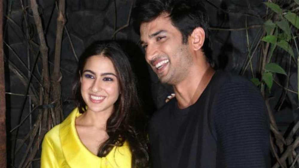 Sara Ali Khan and Sushant Singh Rajput. (Photo Credits: Twitter)