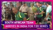 India VS South Africa: South African Cricket Team Arrives In India For The T20 Series