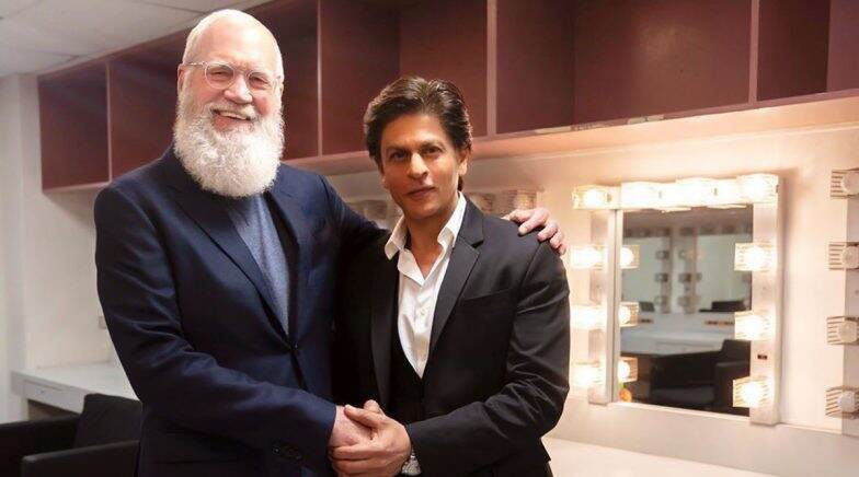 Shah Rukh Khan on David Letterman Show Netflix Streaming Date