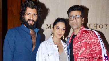 Vijay Deverakonda, Kiara Advani, Karan Johar Enjoy Dinner at Manish Malhotra’s Residence, Here’s a Glimpse of the Party! (View Pics)