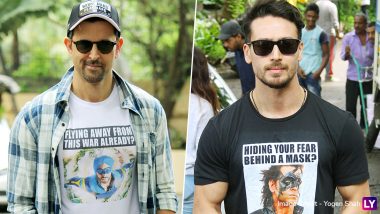 Hrithik Roshan and Tiger Shroff Are at War, Excuse the Pun, With Their Quirky Tees (See Pics)