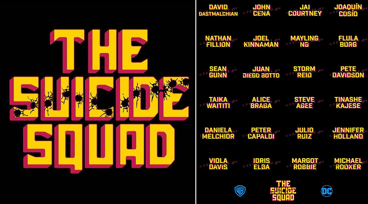 James Gunn unveils 'The Suicide Squad' character list