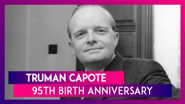 Truman Capote Birth Anniversary: Remembering The Celebrated Author On His 95th Birth Anniversary