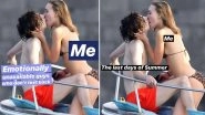 Timoth&eacute;e Chalamet and Lily Rose Depp&rsquo;s Hot Kiss Turns On the Internet, Funny Memes Go Viral