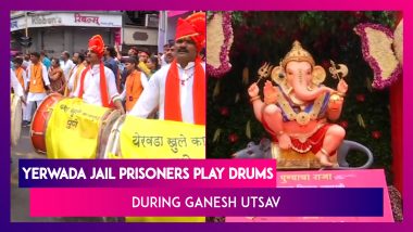 Ganesh Chaturthi: Prisoners Of Yerwada Jail Show Their Devotional Side, Play Drums To Welcome Bappa