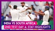 India vs South Africa Stat Highlights, 2nd Test 2019 Day 4: Hosts Seal Series With Innings Victory
