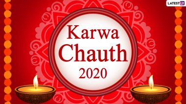 Karva Chauth 2020 Messages For Daughter-In-Law: WhatsApp Stickers, HD Images, Wishes, Facebook Greetings & SMS to Send to Your Bahu For Karwa Chauth Vrat