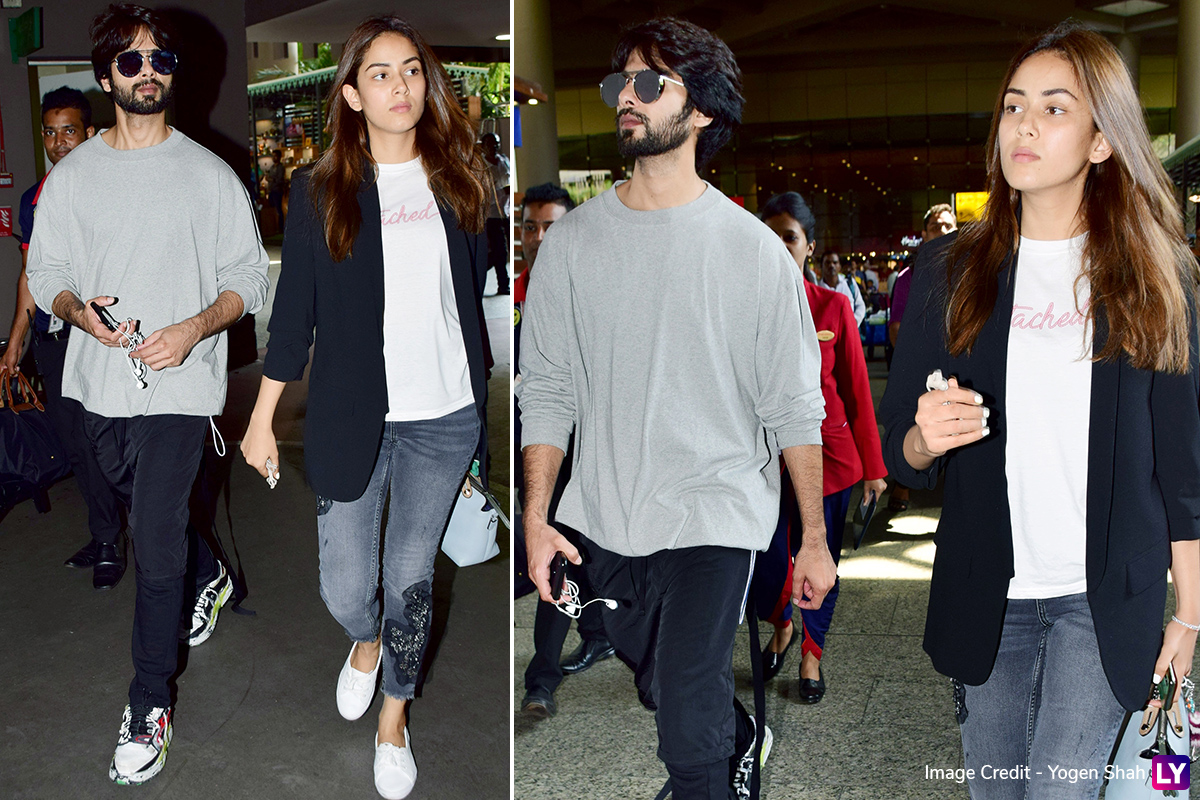 Shahid Kapoor and Mira Rajput Pack a Powerful Style Punch at the ...