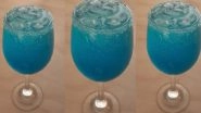 Navratri 2019 Day 4 Royal Blue Colour Recipe: Quick and Easy Way to Prepare Blue Curacao Lemonade for a Refreshing Treat