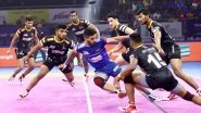 PKL 2019 Match Result: Haryana Steelers Register Strong Win Over Telugu Titans 52-32