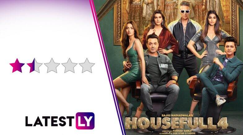 Movie Review: Akshay Kumar and Kriti Sanon's Housefull 4