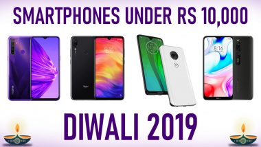 2019 Diwali Offers on Phones: Best Smartphones Under Rs 10,000 To Buy; Realme 5, Xiaomi Redmi Note 7S, Redmi 8, Moto G7 & Other Mobiles
