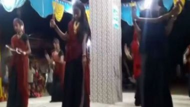 Dancing With Snakes! Three Women Held in Junagadh for Performing Garba Holding Reptiles (Watch Video)