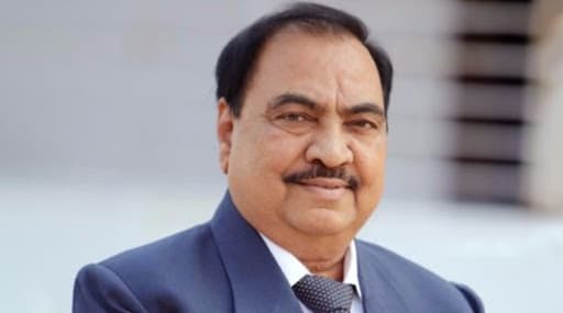 Maharashtra Assembly Elections: Senior BJP Leader Eknath Khadse Files Nomination as Independent