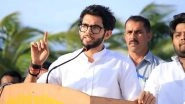 Aarey Tree Cutting: Protesters Camp Outside Aarey Colony Overnight, Aaditya Thackeray Says It&rsquo;s Shameful to Cut Trees in &lsquo;Cover of The Night&rsquo;