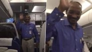 K Sivan, ISRO Chief, Receives a Hero&rsquo;s Welcome on Board IndiGo Flight, Passengers, Crew Greet Him With Applause; Watch Video