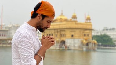 Vicky Kaushal Visits the Golden Temple Just before Commencing Shoot for Sardar Udham Singh Biopic (View Pic)