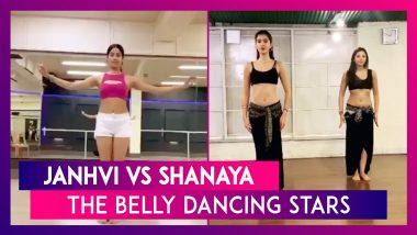 Janhvi Kapoor Faces Tough Competition From Cousin Shanaya As Her Belly Dancing Video Goes Viral