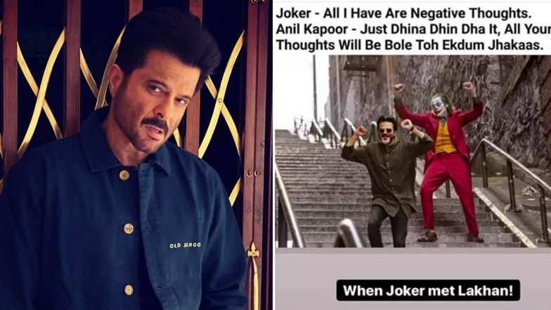 Anil Kapoor Has a 'Jhakaas' Advice for Joaquin Phoenix's Joker, Check Out His Hilarious Post! 