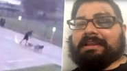 Watch Viral Video: Texas Man Miraculously Survives Lightning Strike While Walking His Dogs